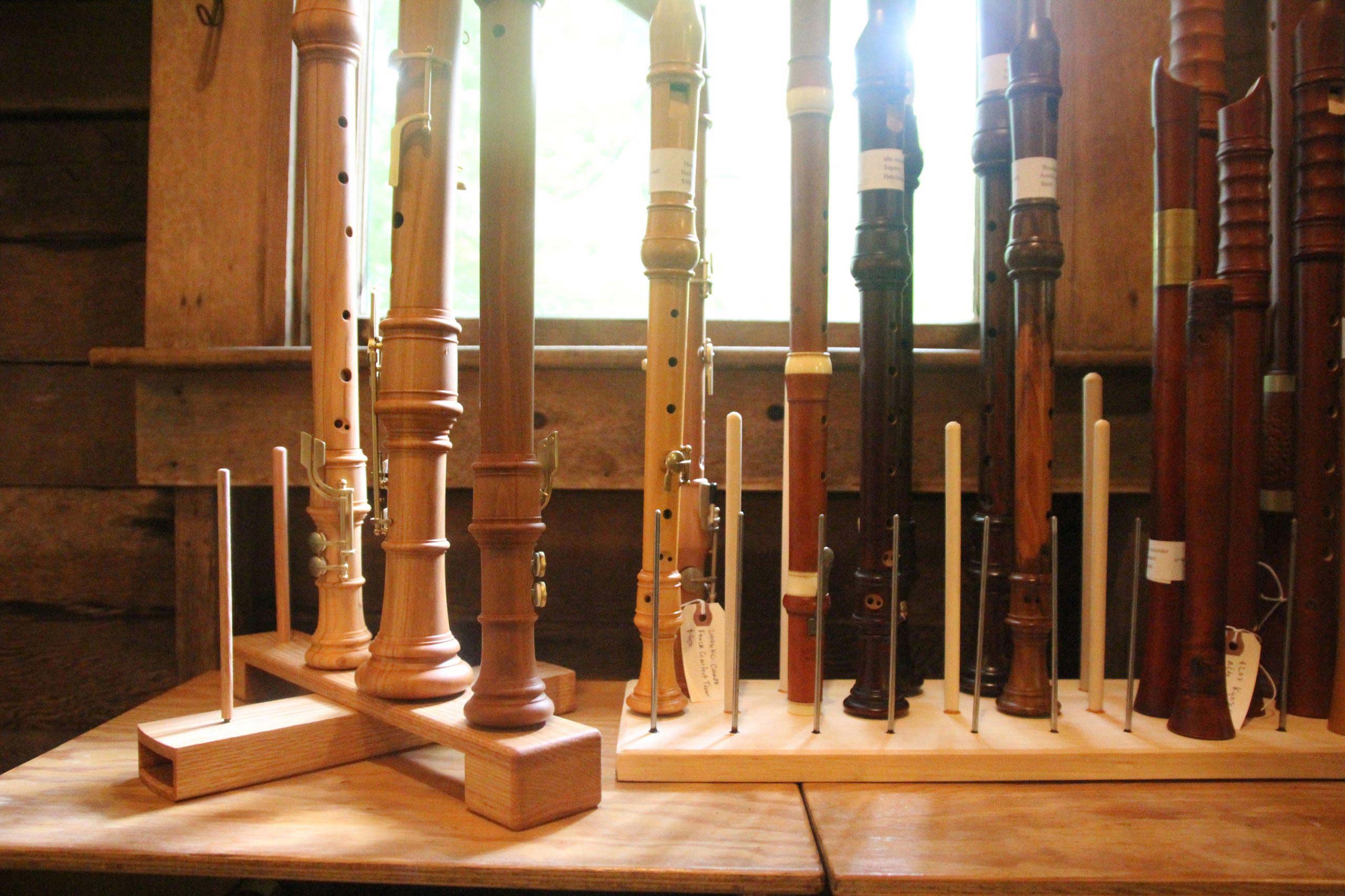 Wooden recorders