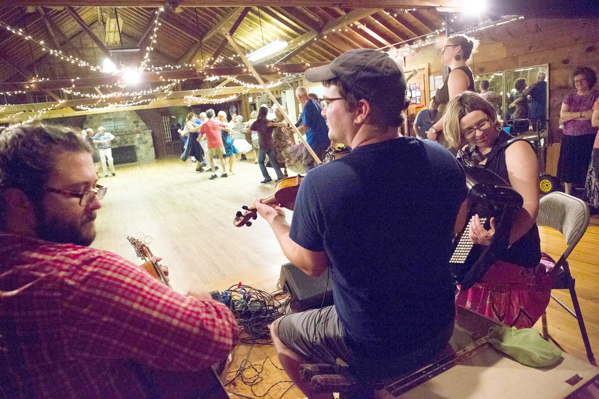 Dancers and musicians at Dance, Music, and Song. Photo by Doug Plummer.