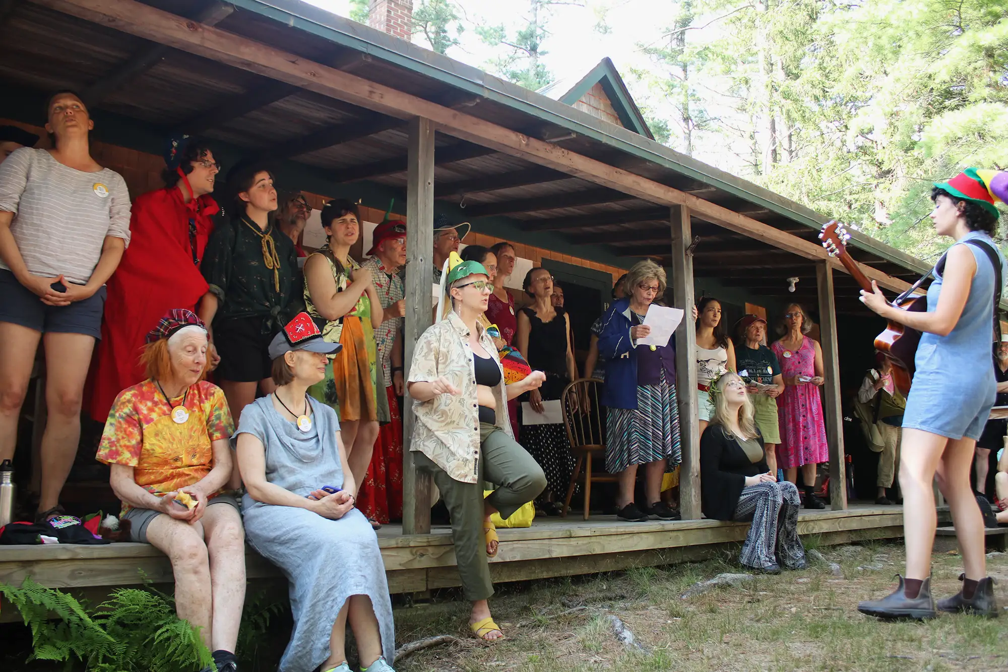 Harmony of Song & Dance at Pinewoods