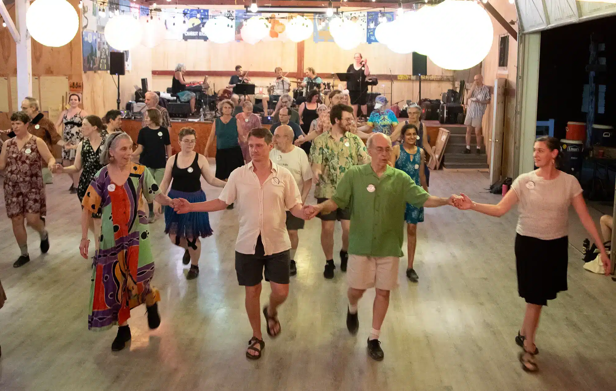 English country dancers. Photo by Rob.