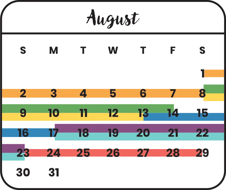 August 2026 calendar