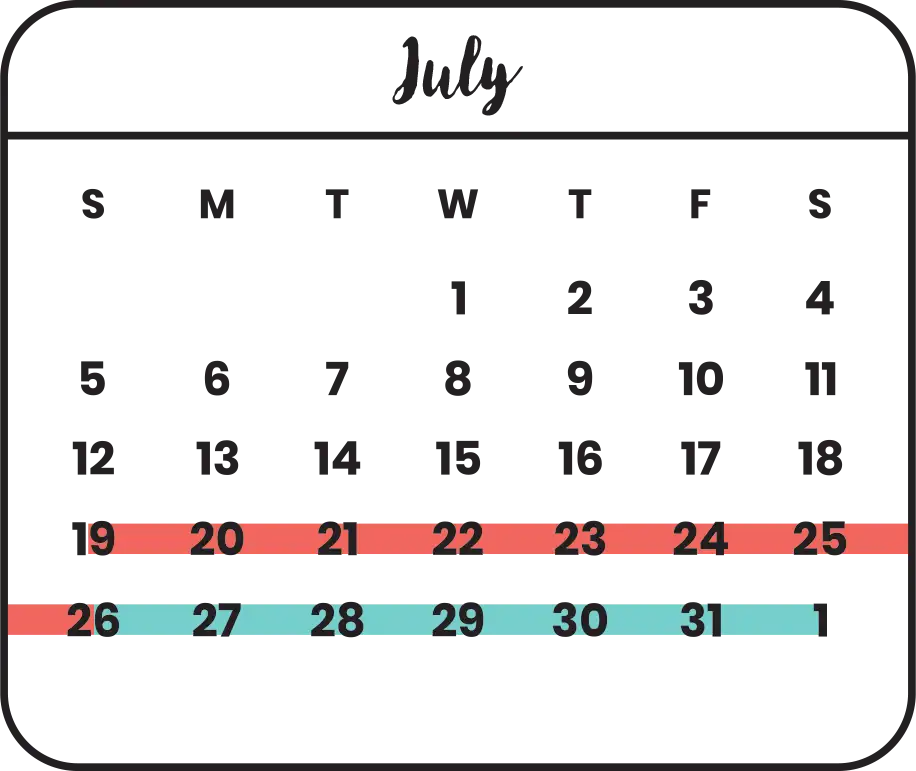 July 2026 calendar