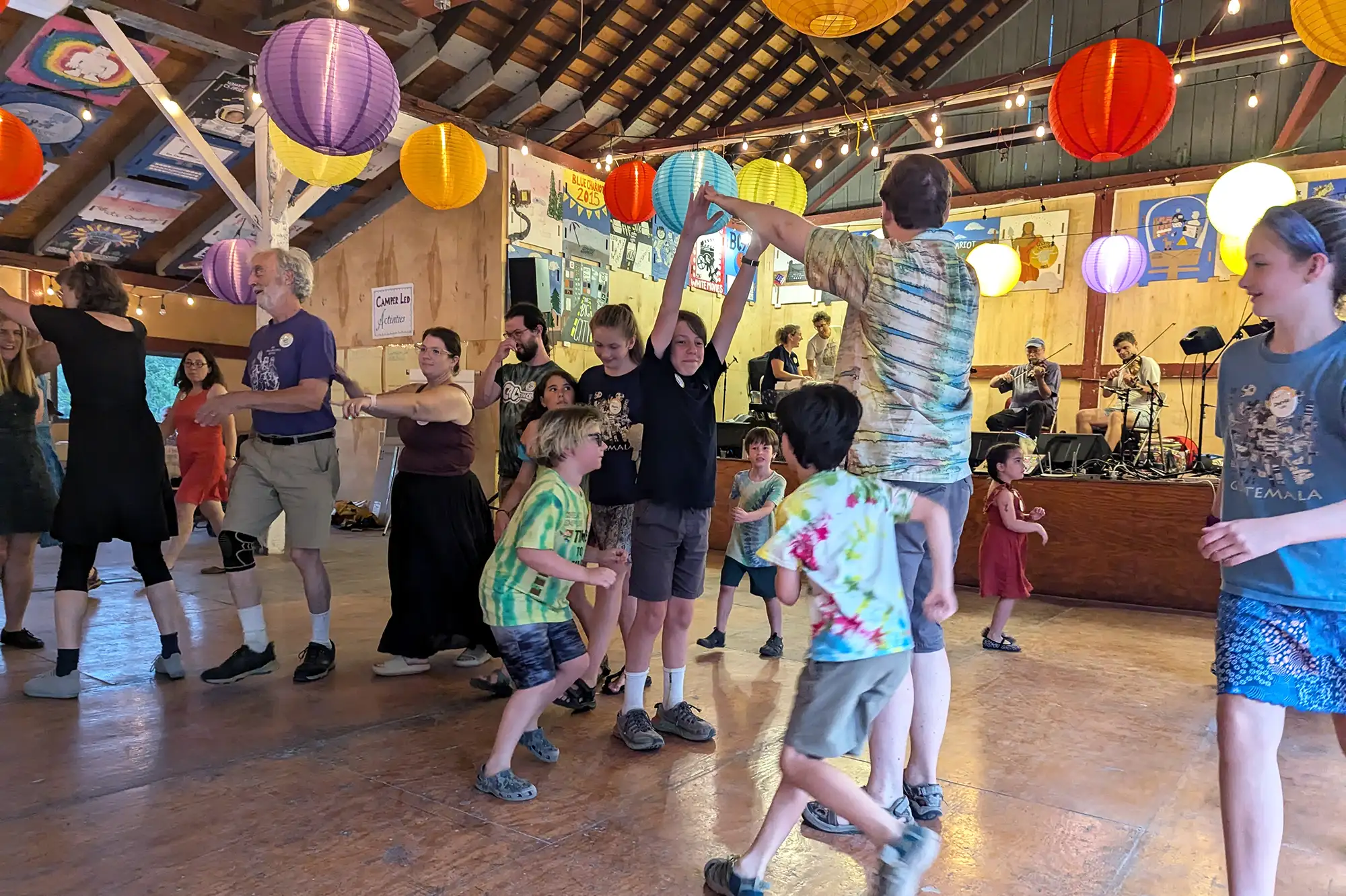 Cascade of Music & Dance at Kweebec