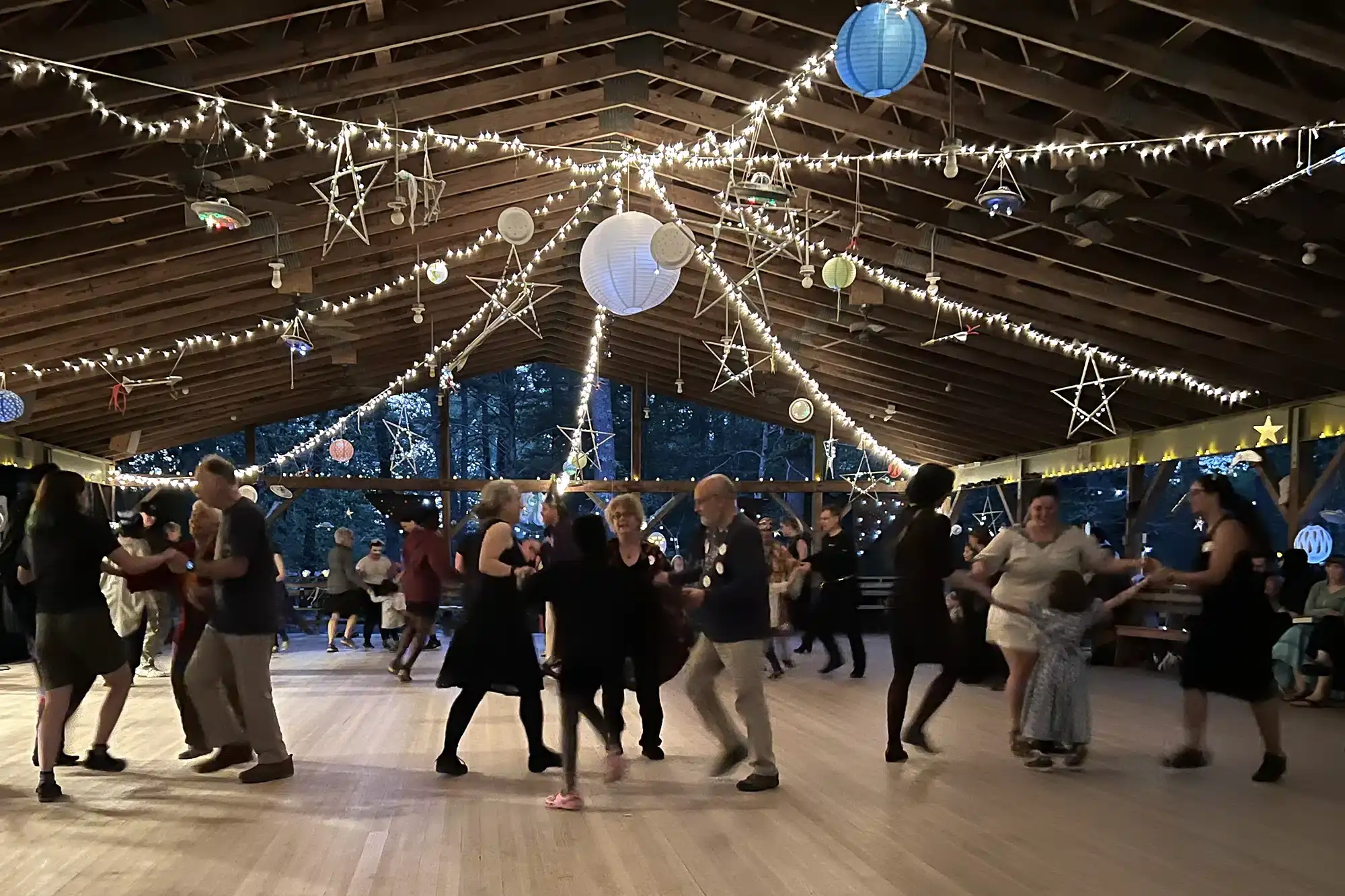 Cw 2024 lights dance hall photo by dan watt
